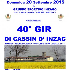40° GIR  DI CASSIN D’ INZAC @ Inzago | Lombardia | Italia