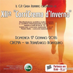 12° CorriCrema d'Inverno @ Crema | Lombardia | Italia