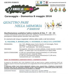 3° Quattro Passi nella Memoria @ Caravaggio | Lombardia | Italia