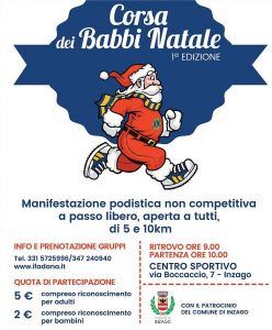1° Corsa dei Babbi Natale @ Inzago | Lombardia | Italia