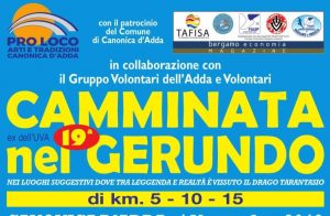 19° CAMMINATA NEL GERUNDO @ CAMPO DA CALCETTO | Canonica d'Adda | Lombardia | Italia